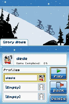 Line Rider - Freestyle (Europe) (En,Fr,De,Es,It) screen shot game playing